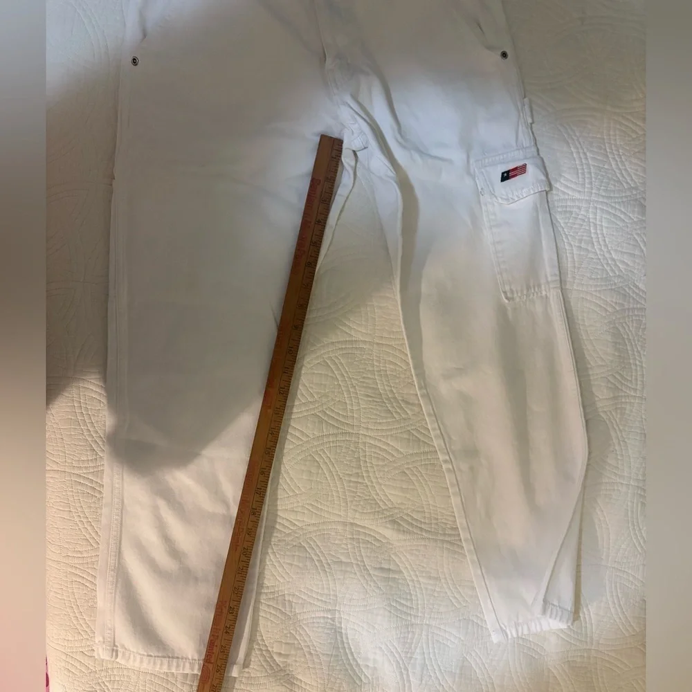 Revolve White Cargo Pants Brand- Honor the Gift Americana